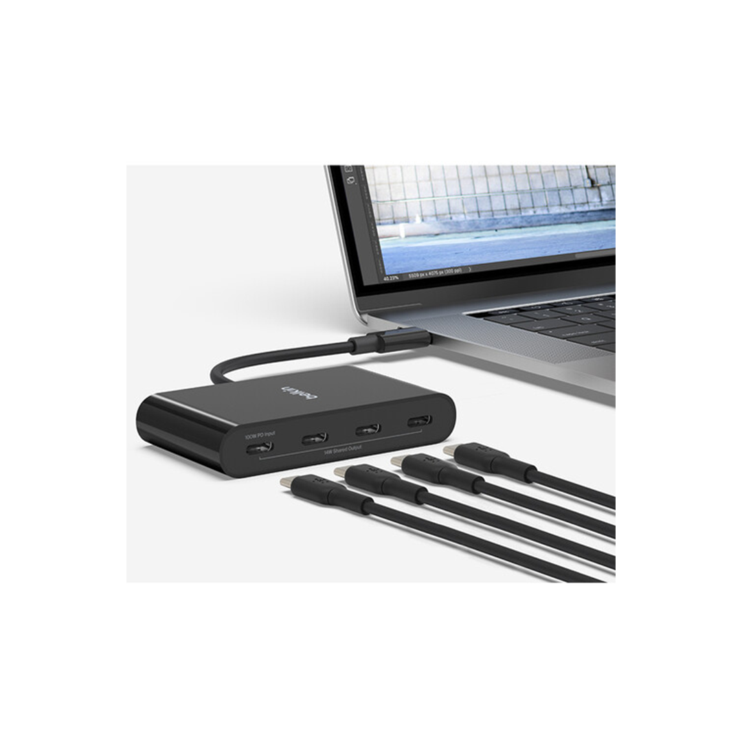 Belkin 4-Port USB-C Hub in Qatar Belkin 4-Port USB-C Hub in Qatar
